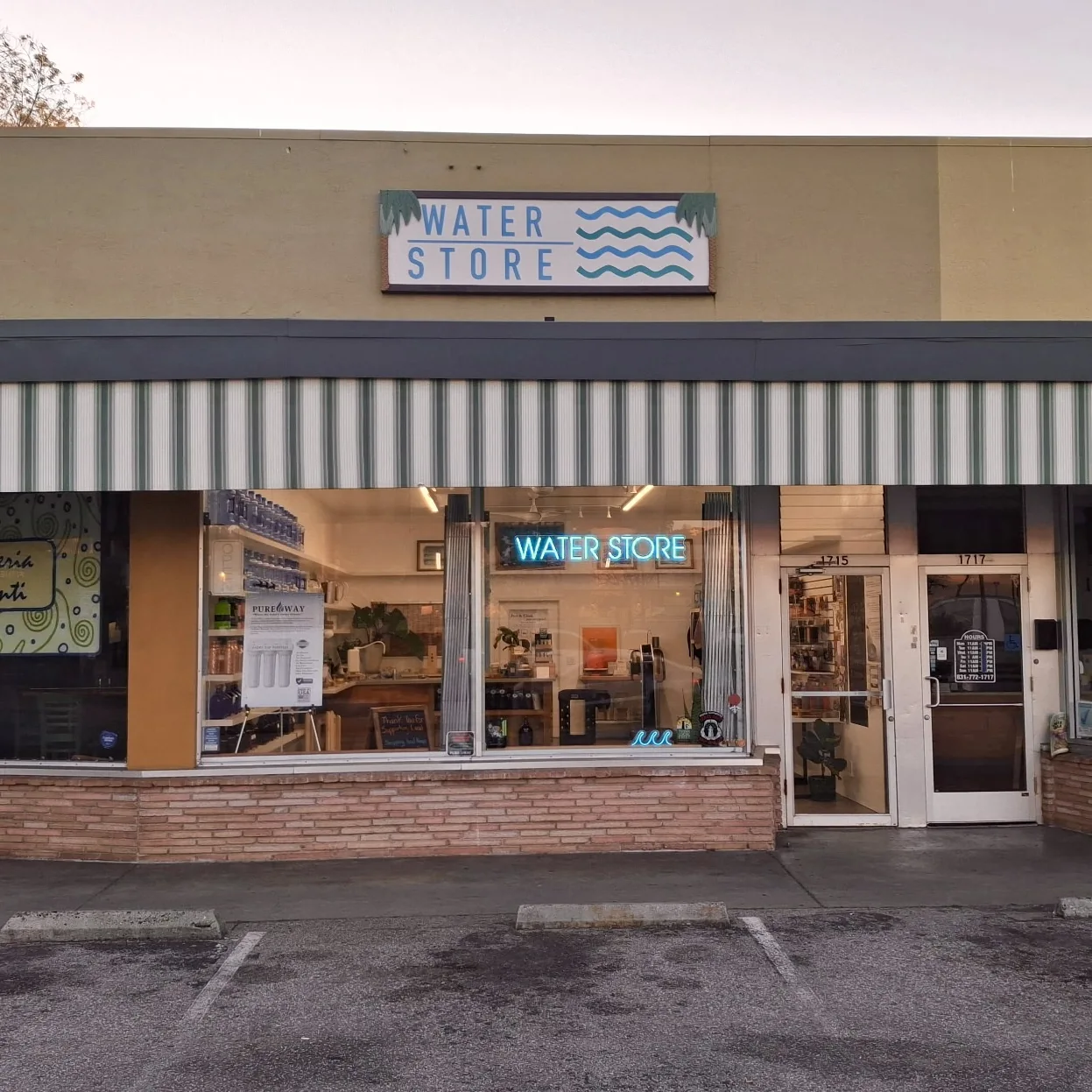 West Side Water Store exterior storefront